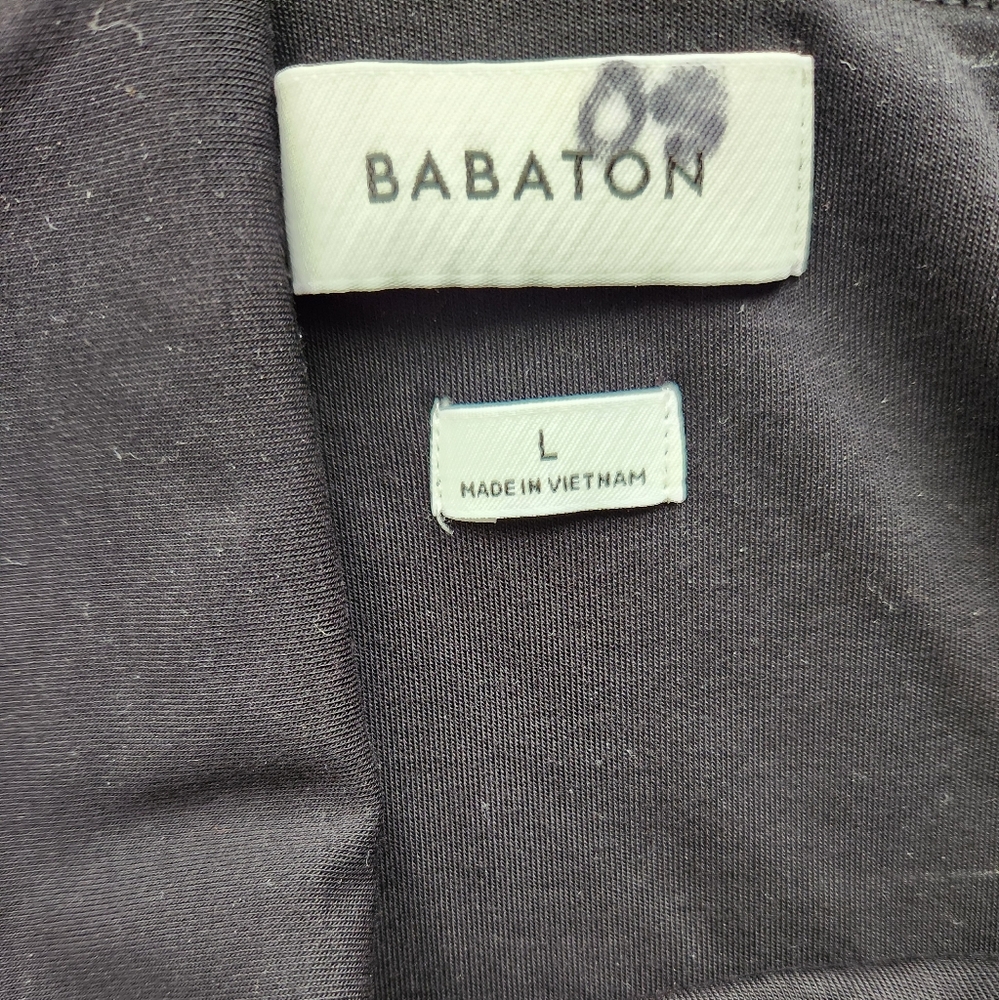 NWT Aritzia Babaton Statuette Off-the-shoulder Drapey Jersey Maxi Dress Size L - Picture 5 of 7